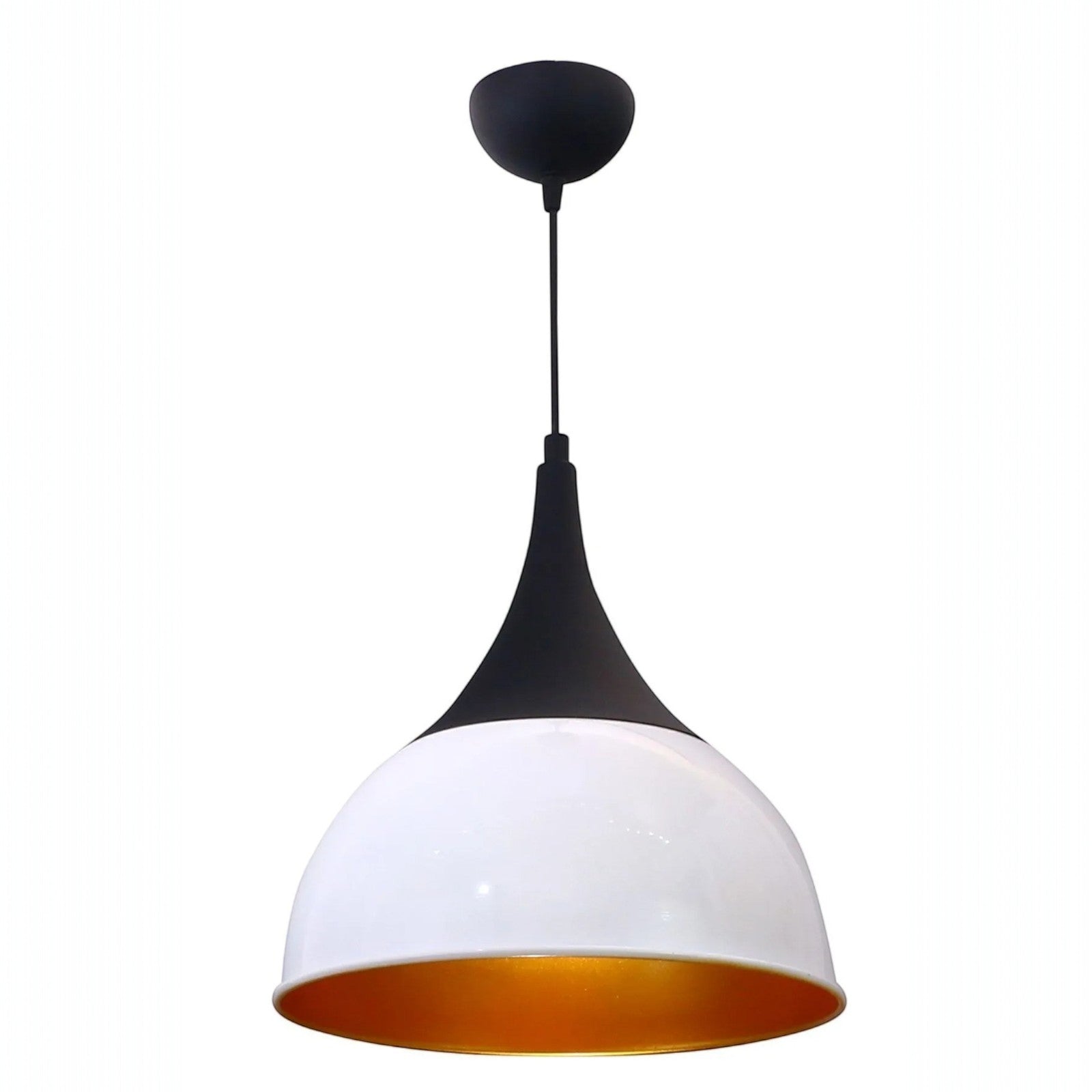 Pendelleuchte Pendelleuchte Mabbe Metall Ø30cm, Modern Hängelampe